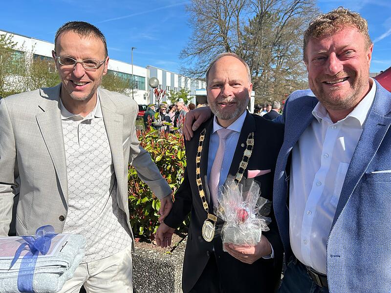 Verabschiedung von B&uuml;rgermeister Bernd Reisenweber in Ebersdorf bei Coburg