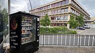 Snack-Automat gegenüber der Realschule Bad Kissingen