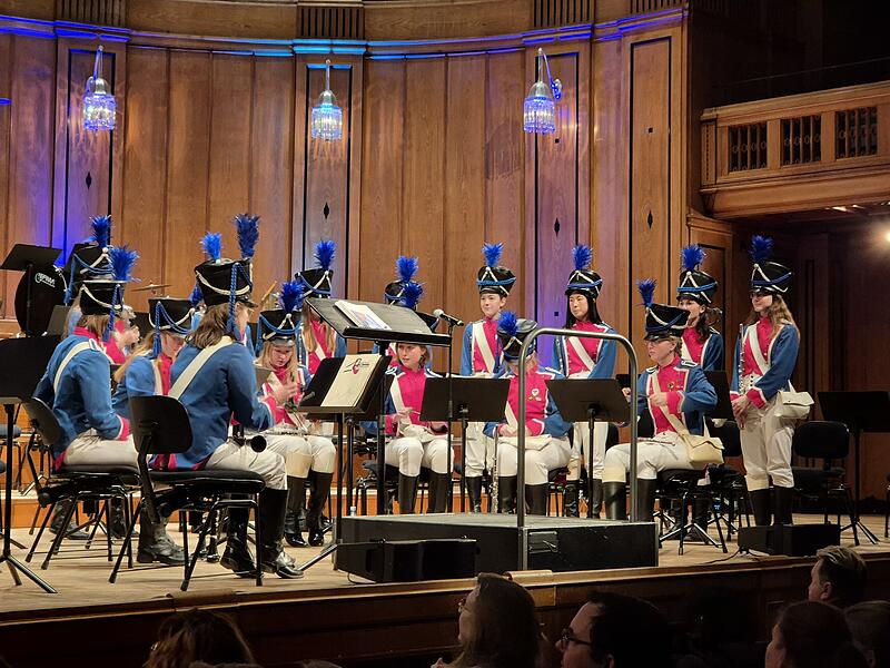 Jugendmusikkorps Bad Kissingen beim Winterzauber
