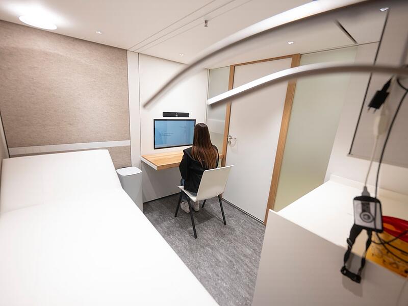 Telemedizin-Praxis in Kaufland-Center