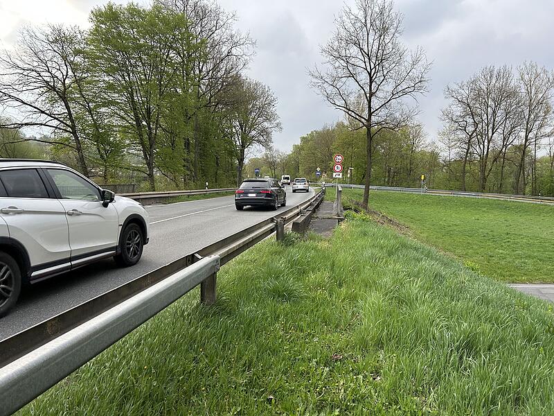Weichengereuth in Coburg: Br&uuml;cke &uuml;ber die Wassergasse