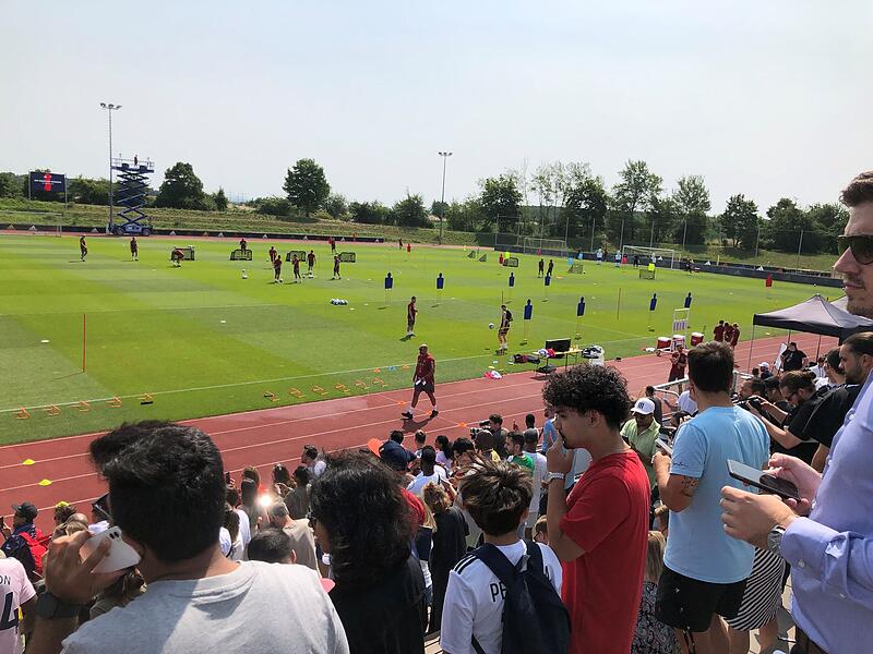 Arsenal London bereitet sich in Herzogenaurach auf Test gegen 1. FC N&uuml;rnberg vor 2023
