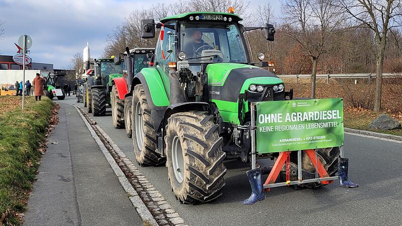 Bauernproteste am 8. Januar 2024