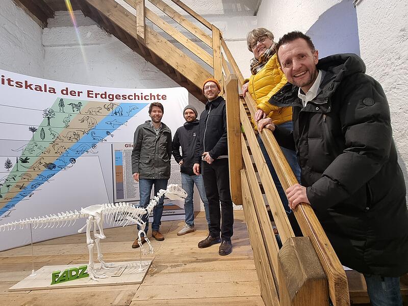 Allosaurus im Oberen Torturm Lichtenfels