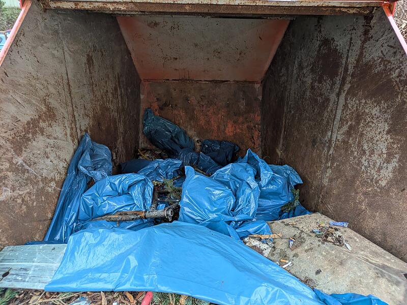 Ramadama Aufräumaktion am 14. März in MünnerstadtRamadama Aufräumaktion am 14. März in Münnerstadt Einiges an Müll kam am Samstag zusammen.