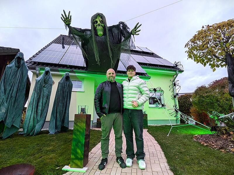 Halloween-Haus in Einberg