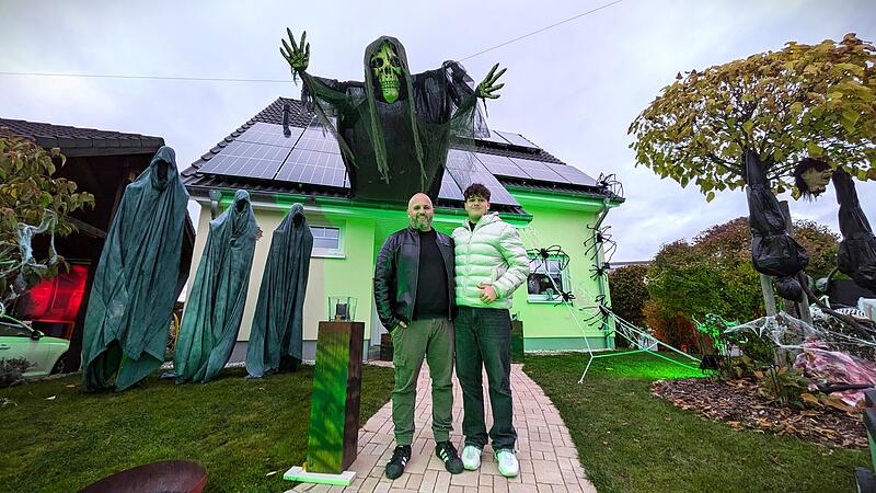 Halloween-Haus in Einberg