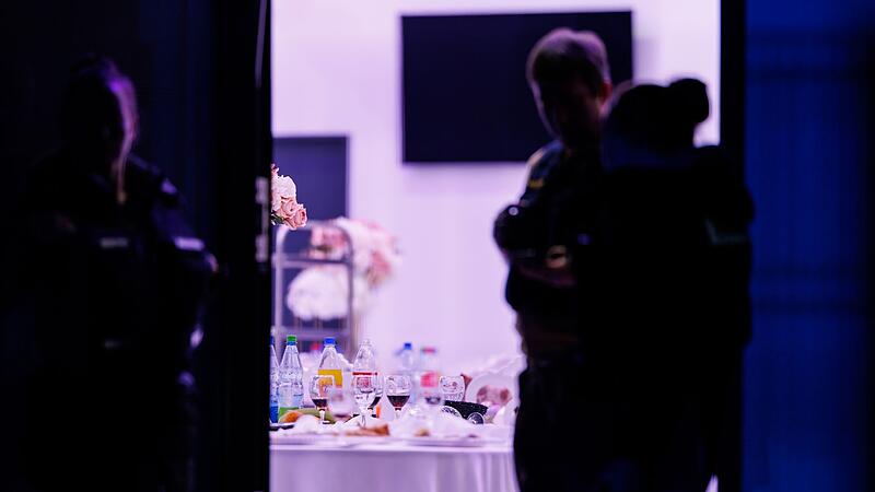 Sch&uuml;sse bei Hochzeit in F&uuml;rth