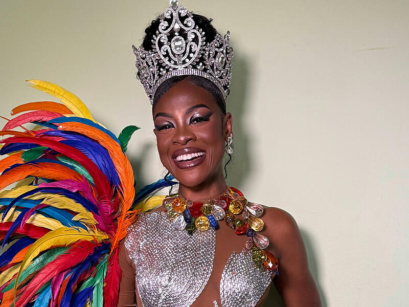 Caroline Xavier, die amtierende K&ouml;nigin des Karnevals von Rio de Janeiro 2026, wird als offizielle K&ouml;nigin des Samba-Festivals Coburg 2026 das Event repr&auml;sentieren.