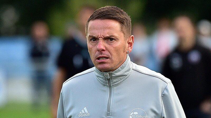 Lars M&uuml;ller ist seit 2019 Trainer des FC Coburg und feierte im Sommer 2023 den Aufstieg in die Bayernliga.