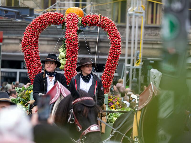 Fränkischer Erntedankfestzug in Fürth