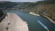 Niedrigwasser am Rhein Niedrigwasser am Rhein