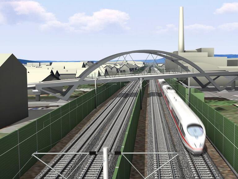 So soll die Piastenbrücke künftig aussehen.Forchheim & Fränkische Schweiz