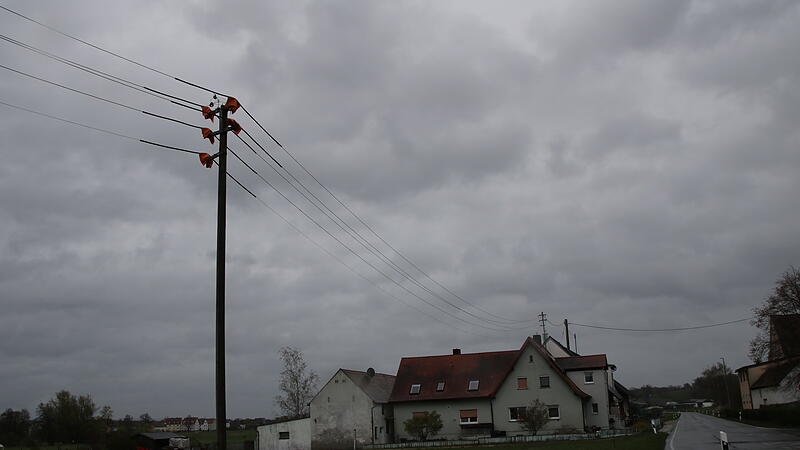 Viele Hallstadter hatten am Donnerstagmorgen keinen Strom.