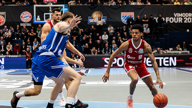 Ronaldo Segu erzielte 16 Punkte im Pokalhalbfinale gegen die Frankfurt Skyliners.