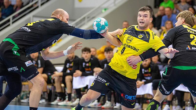 Tumi Steinn Runarsson war einer der auff&auml;lligsten Coburger, die Niederlage konnte der Spielmacher aber nicht verhindern.