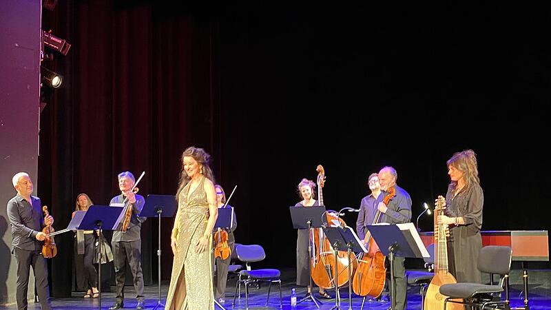Anna Prohaska und das Ensemble Il Giardino Armonico im Kurtheater