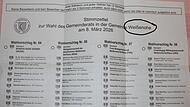 B&uuml;rger in Hiltpoltstein staunten, als sie Stimmzettel f&uuml;r die Gemeinderatswahl in Wei&szlig;enohe erhielten.