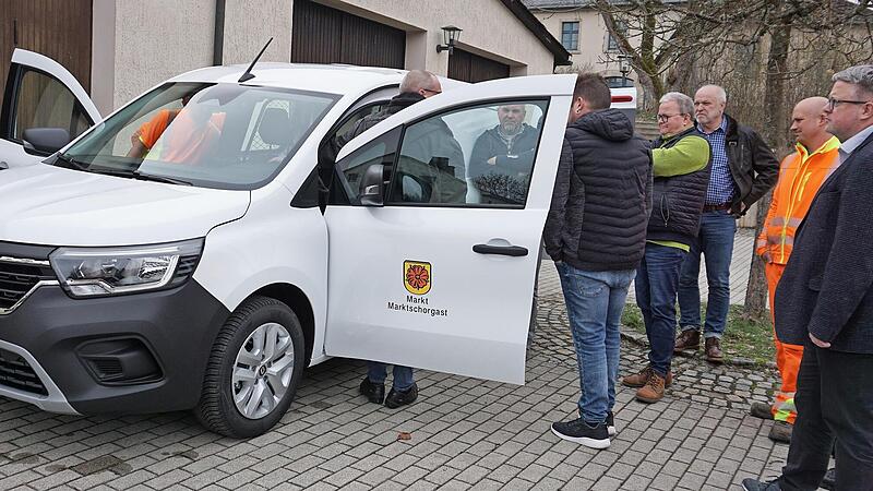 Der Marktschorgaster Bauhof hat ein neues Betriebsauto bekommen.