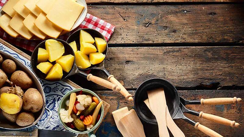 Fr&auml;nkische Raclette-Pfanne