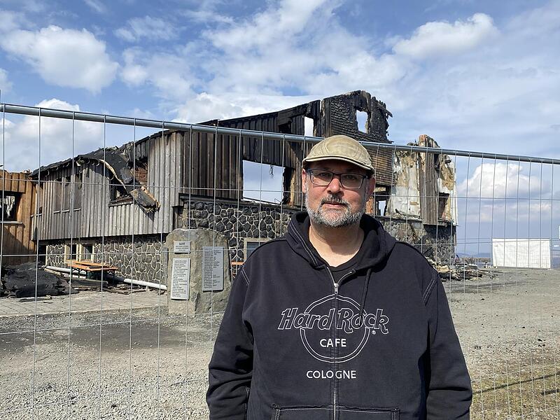 Stephan Matuschka hat seine Kinder in der Hütte aufwachsen sehen. Stephan Matuschka hat seine Kinder in der Hütte aufwachsen sehen.