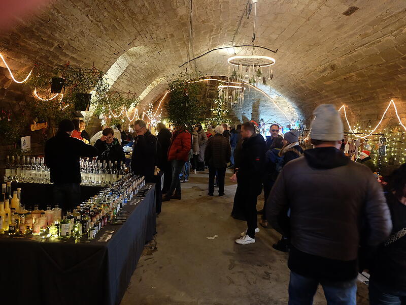 Der Ritterkeller wird wieder weihnachtlich geschmückt sein.