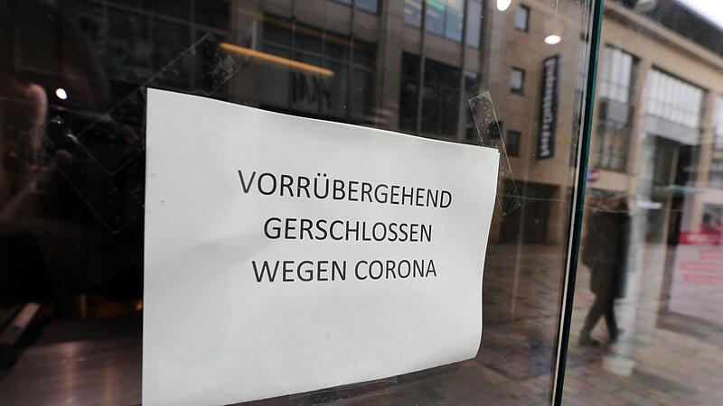 Viele Einzelhändler müssen ihre Geschäfte während des Corona-Lockdowns schließen.Forchheim & Fränkische Schweiz