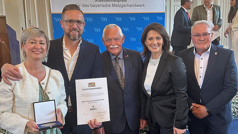 Metzgerei Faber aus Bad Kissingen erh&auml;lt den Bayerischen