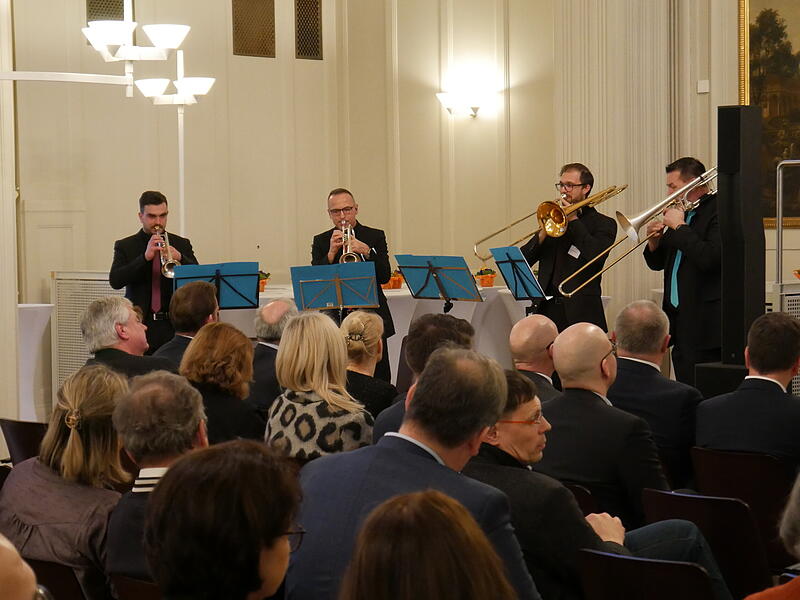 Blechbl&auml;serensemble &bdquo;Brass Quartett &ndash;Hier klingts besser.&ldquo;