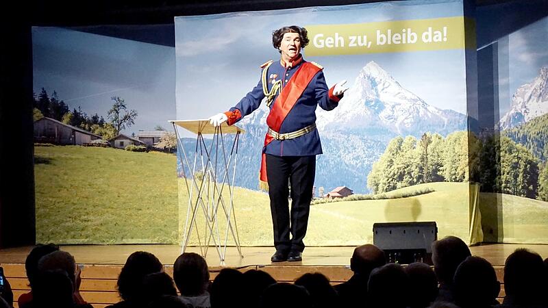 Auch König Luwig II. stand beim „Großenseebacher Herbst“ bereits auf der Bühne – hier 2019. Auch König Luwig II. stand beim „Großenseebacher Herbst“ bereits auf der Bühne – hier 2019.