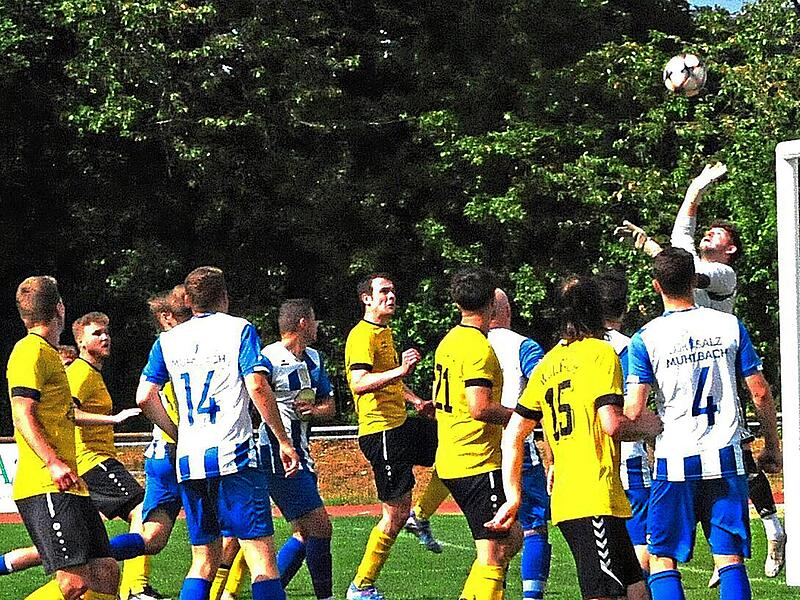 Unser Bild zeigt das Duell zwischen dem TSV Wollbach (in Gelb) und der DJK Salz/Mühlbach. Die DJK setzte sich mit 3:1 durch und so landete der TSV nach Münnerstadt und der DJK auf dem dritten Platz. ssp Unser Bild zeigt das Duell zwischen dem TSV Wollbach (in Gelb) und der DJK Salz/Mühlbach. Die DJK setzte sich mit 3:1 durch und so landete der TSV nach Münnerstadt und der DJK auf dem dritten Platz. ssp