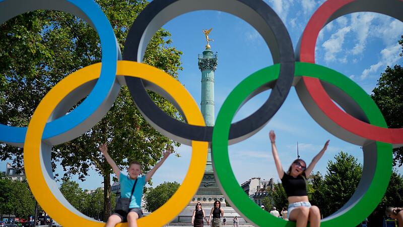 Vor den Olympischen Spiele in Paris Vor den Olympischen Spiele in Paris