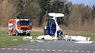 Bei dem Absturz des Ultraleichtflugzeugs im April kamen der Untersteinacher Unternehmer Klaus Georg Purucker und ein weiterer Mann ums Leben. Foto: Archiv/Katrin Geyer Bei dem Absturz des Ultraleichtflugzeugs im April kamen der Untersteinacher Unternehmer Klaus Georg Purucker und ein weiterer Mann ums Leben. Foto: Archiv/Katrin Geyer