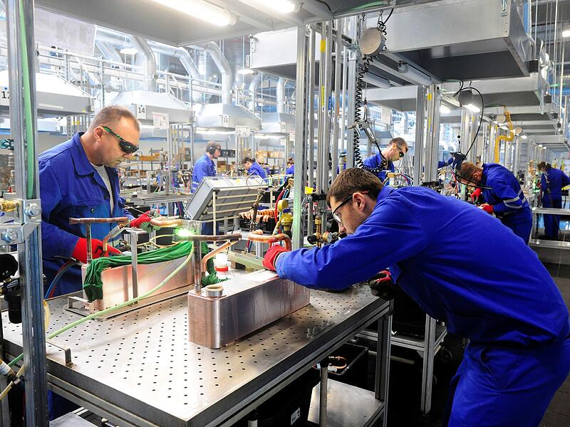 Wärmepumpen-Produktion in Tschechien