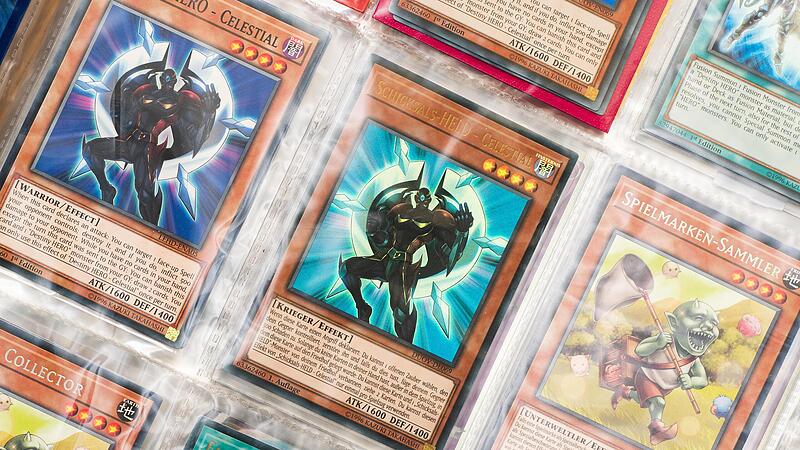 Einen Wert von 4500 Euro sollen die gestohlenen Yu-Gi-Oh-Sammelkarten haben.