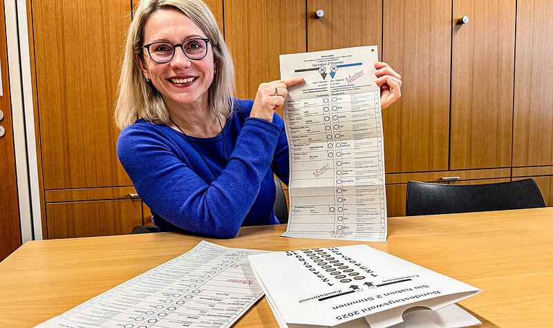 Kathrin Limmer vom Landratsamt Kulmbach ist stellvertretende Kreiswahlleiterin. Sie beantwortet die wichtigsten Fragen zur Wahl.f