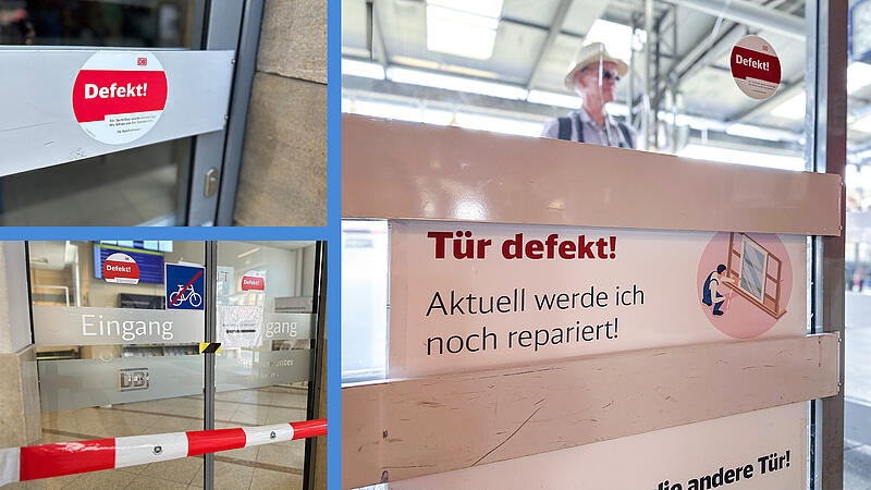 „Wenn sich eine Tür schließt, öffnet sich eine andere.“ Das ist in Bamberg leichter gesagt als getan. Defekte Türen nerven nicht nur am Bahnhof der Welterbestadt.