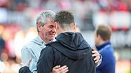 Miroslav Klose und Friedhelm Funkel Miroslav Klose und Friedhelm Funkel