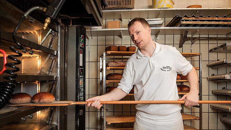 Marius Motsch schlie&szlig;t seine B&auml;ckerei in Bad Kissingen zum 11. August 2024.