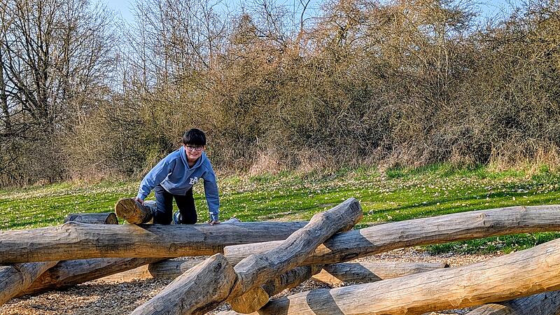Naturspielplatz in Scheuerfeld wieder zug&auml;nglich
