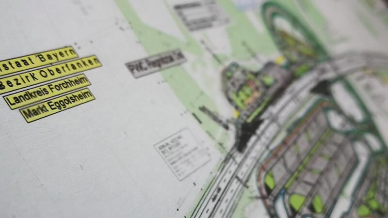 Die Pl&auml;ne des gigantischen Projektes schrecken die B&uuml;rger in Eggolsheim. Der FT zeigt die Ausma&szlig;e des Projektes.Forchheim & Fr&auml;nkische Schweiz