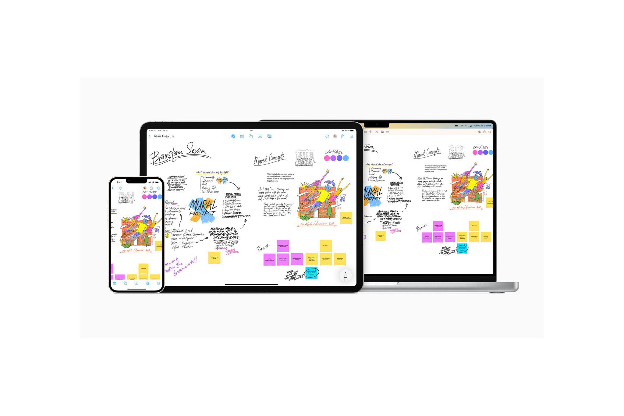iPhone erhält WhiteboardApp und neue Widgets