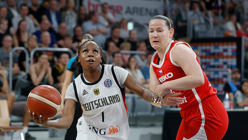 Alexis Peterson setzte sich mehrfach mit ihrer Schnelligkeit durch.