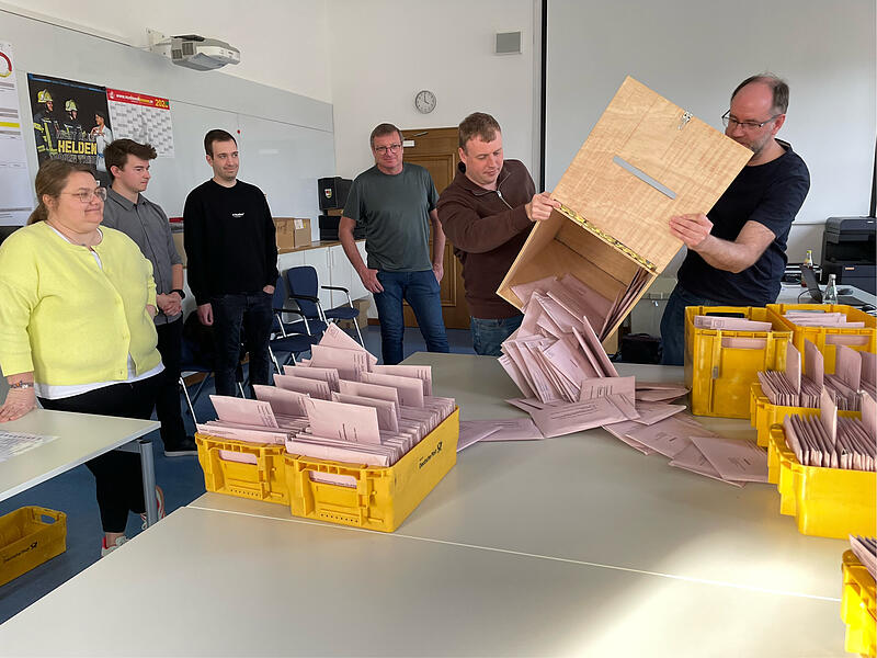 Bilder zur Kommunalwahl Ha&szlig;berge