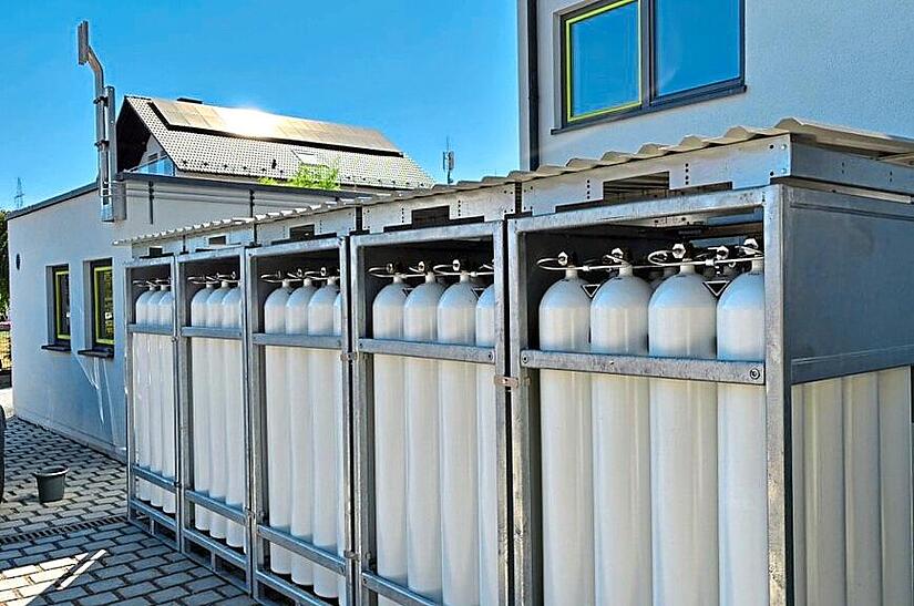 Die Wasserstoffanlage ist für einen sicheren Betrieb ausgelegt, ohne Menschen und Umgebung zu gefährden. Die Wasserstoffanlage in Höchstadt ist für einen sicheren Betrieb ausgelegt, ohne Menschen und Umgebung zu gefährden.