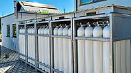 Die Wasserstoffanlage in H&ouml;chstadt ist f&uuml;r einen sicheren Betrieb ausgelegt, ohne Menschen und Umgebung zu gef&auml;hrden.