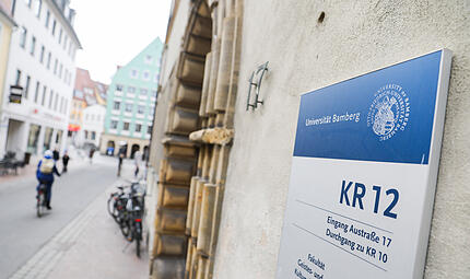Die Universit&auml;t Bamberg ist auf mehr als 60 Standorte im Stadtgebiet verteilt.