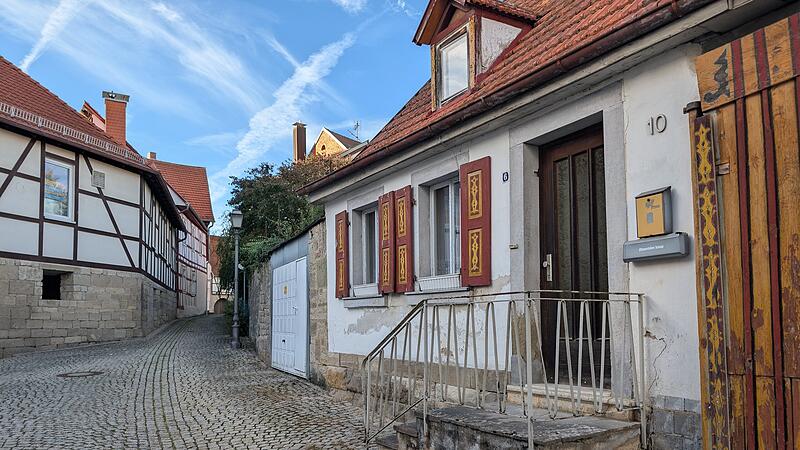 Das K&ouml;rner-Haus soll zur Toilette mit Lagerraum f&uuml;r den Anger umgewandelt werden.