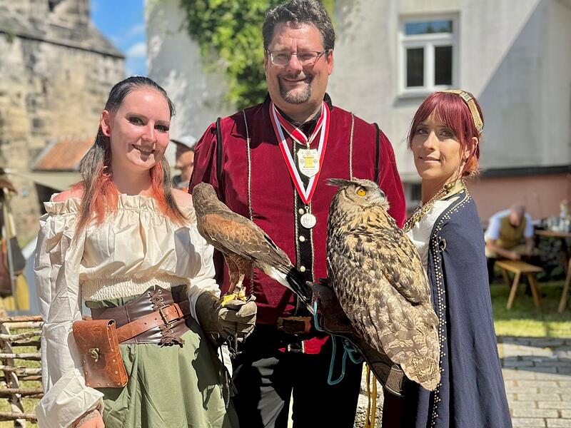 Die sch&ouml;nsten Momente des Historischen Stadtspektakels wurden im Bild festgehaltenSo toll wurde in Kronach das Stadtspektakel 2025 gefeiert