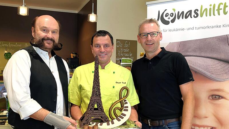 Eiffelturm aus Schokolade